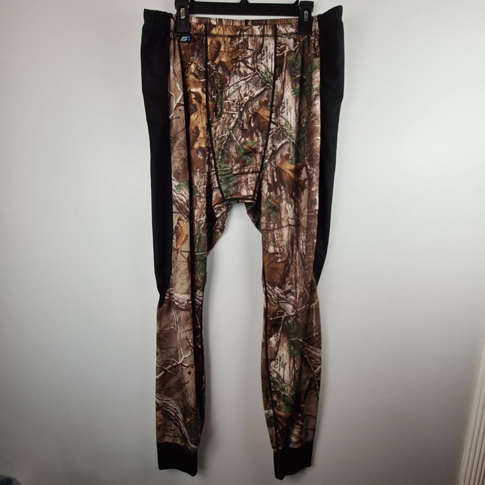 SCENT BLOCKER Hunting Under Pants Base Layer‎ One Realtree Camo 2XL Layering